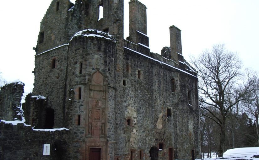 Huntly Castle: A Warm Place in the Cold Scottish Winter