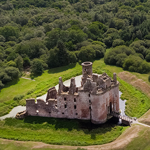 Caerlaverock new castle